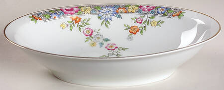 Vernon 8" Oval Vegetable Bowl