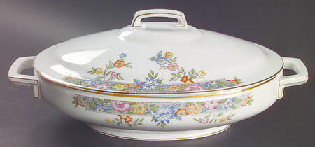 Vernon Oval Covered Vegetable