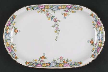 Vernon 12" Oval Serving Platter