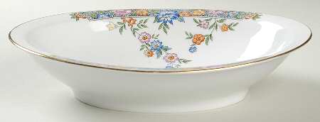 Vernon 10" Oval Vegetable Bowl