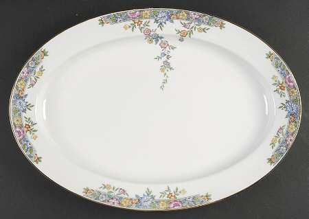 Vernon 16" Oval Serving Platter