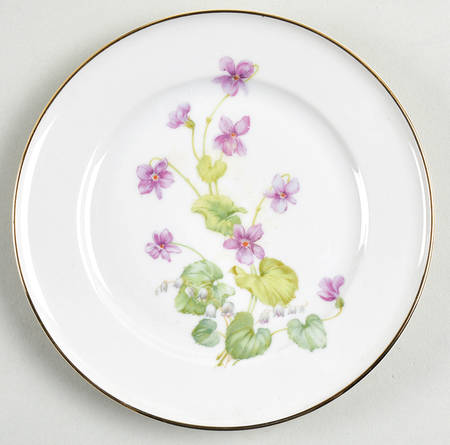 Violet (Rim Shape) Bread & Butter Plate
