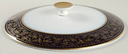 Warwick Cobalt Lid for Round Vegetable