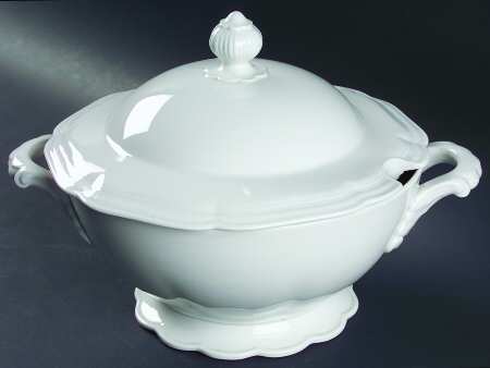 Weimar White Tureen &  Lid