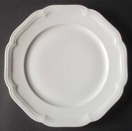 Weimar White 12" Chop Plate (Round Platter)