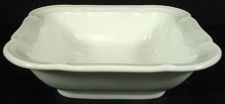 Weimar White 5" Square Vegetable Bowl
