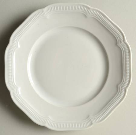 Weimar White Salad Plate