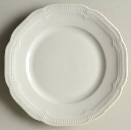 Weimar White Bread & Butter Plate