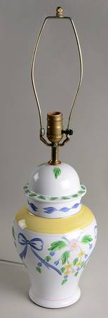 Bow 24" Electric Lamp No Shade