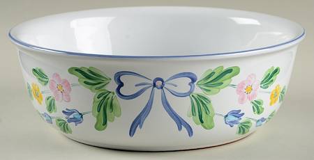 Bow 9" Round Vegetable Bowl