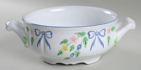Bow Round Vegetable No Lid