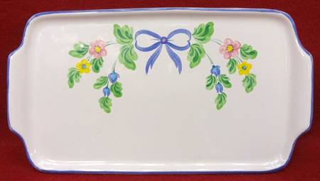 Bow 9" Rectangular Tray