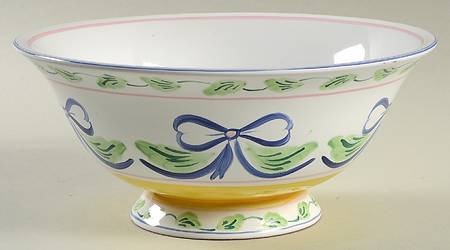 Bow 8" Footed Bowl