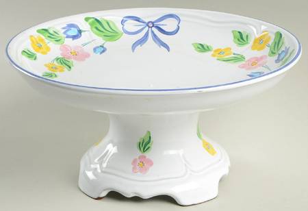 Bow Round Compote (Height X Width)