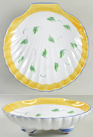 Crispin Large Shell Shaped Dish