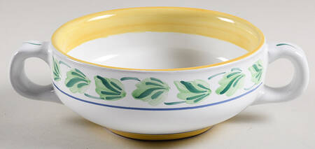 Crispin Flat Cream Soup Bowl