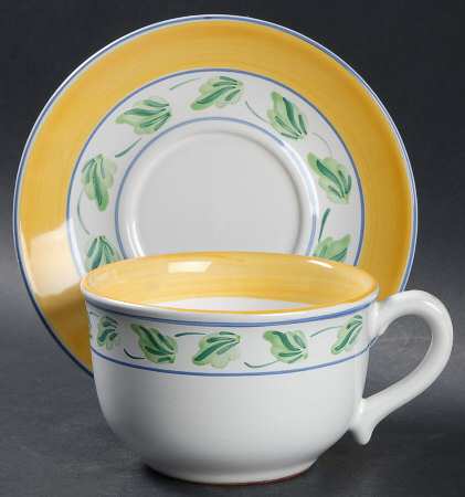 Crispin Oversized Cup & Saucer Set