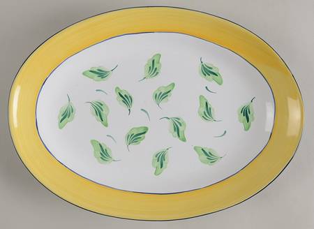 Crispin 12" Oval Serving Platter by Herend Village
