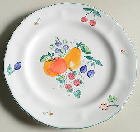 Fancy Fruits Salad Plate
