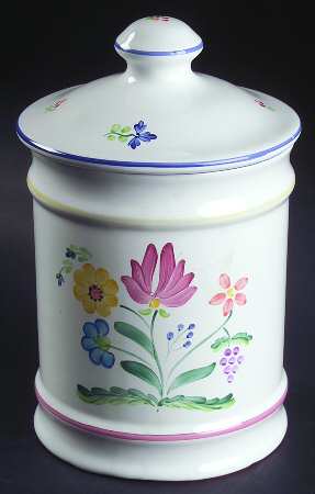 Herend Bouquet Medium Canister & Lid