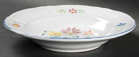 Herend Bouquet Large Rim Soup Bowl