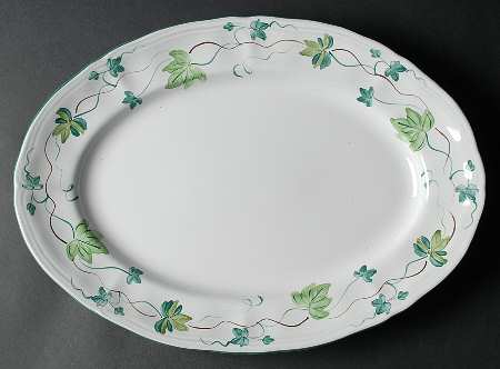 Ivy 16" Oval Serving Platter