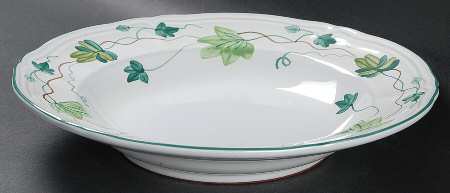 Ivy Large Rim Soup Bowl