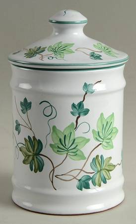 Ivy Small Canister & Lid