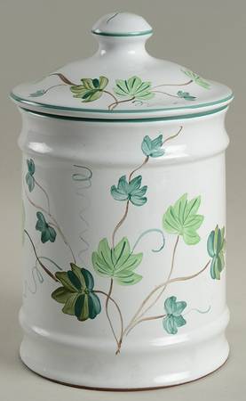 Ivy Large Canister & Lid