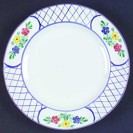 Lattice Hill Salad Plate
