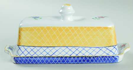 Lattice Hill 1/4 Lb Covered Butter by Herend Village