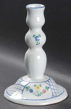 Lattice Hill 8" Tall Candlestick