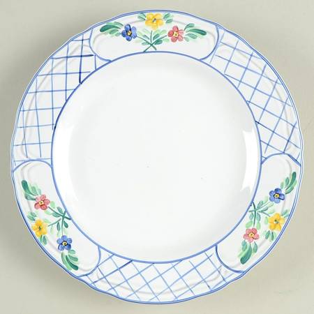 Lattice Hill Bread & Butter Plate