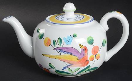 Morning Song Teapot & Lid
