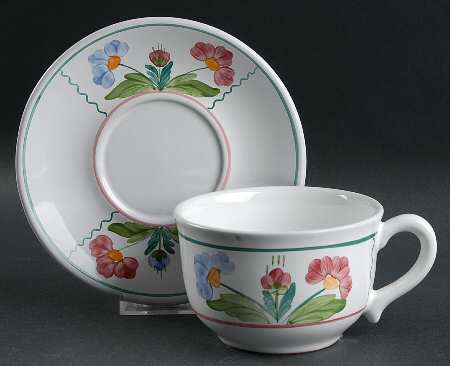 Newport Breakfast Cup & Saucer Set