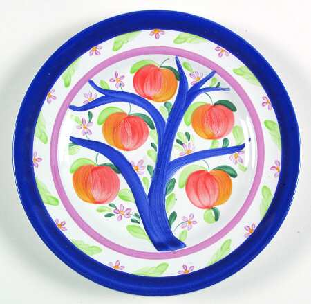 Peach Tree Salad Plate