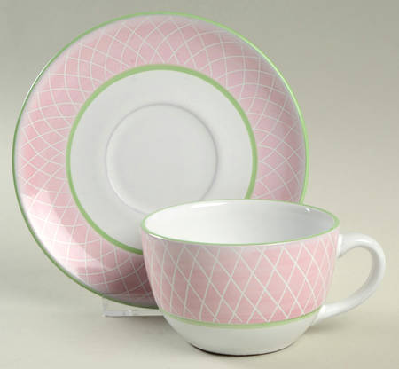 Sorbet Flat Cup & Saucer Set