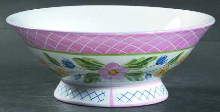 Trellis 6" Footed Bowl