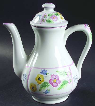 Trellis Coffee Pot & Lid