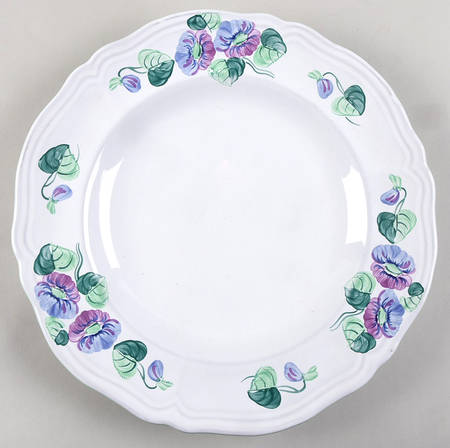 Violets Dinner Plate
