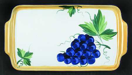 Village Vineyard Cruet Tray/Stand