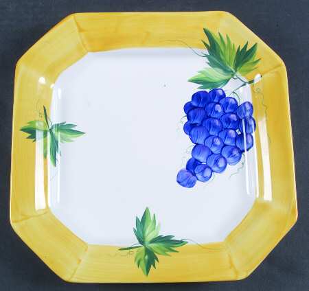 Village Vineyard 10" Square Tray by Herend Village