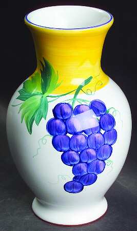 Village Vineyard 8" Vase