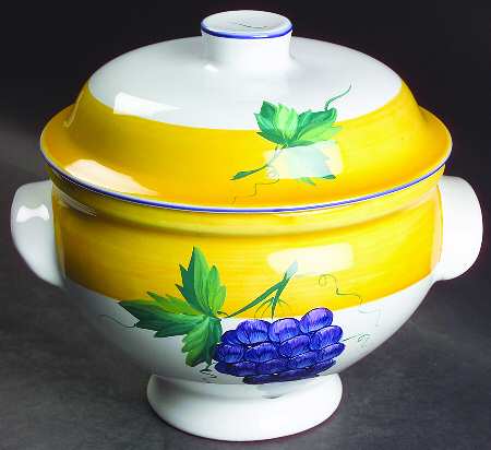 Village Vineyard Tureen &  Lid