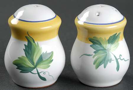 Village Vineyard Salt & Pepper Set