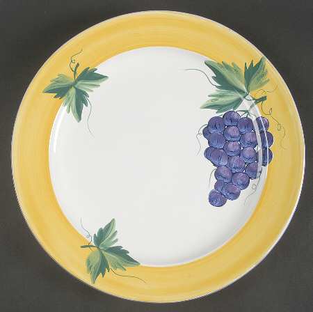 Village Vineyard 12" Chop Plate (Round Platter) by Herend Village