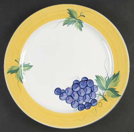 Village Vineyard Service Plate (Charger)