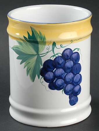 Village Vineyard Small Canister No Lid