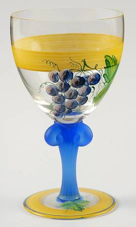 Village Vineyard Glassware Goblet