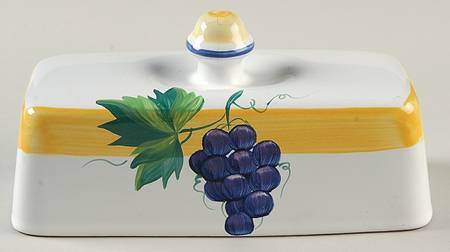 Village Vineyard Lid for 1/4 Lb Butter
